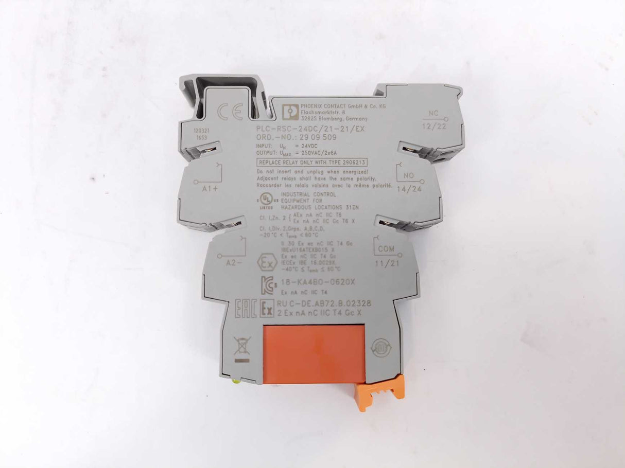 Phoenix Contact 2909509 PLC-RSC-24DC/21-21/EX 10 pcs. batch