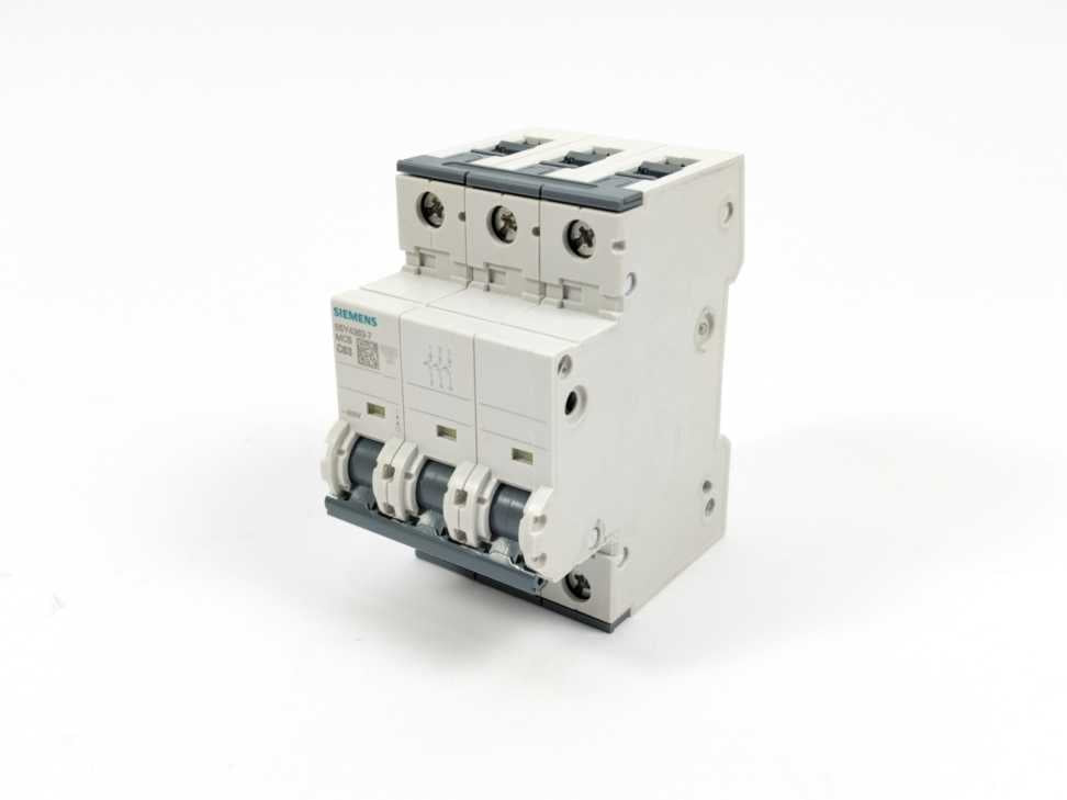 Siemens 5SY4363-7 Miniature Circuit Breaker, 400 V 10KA