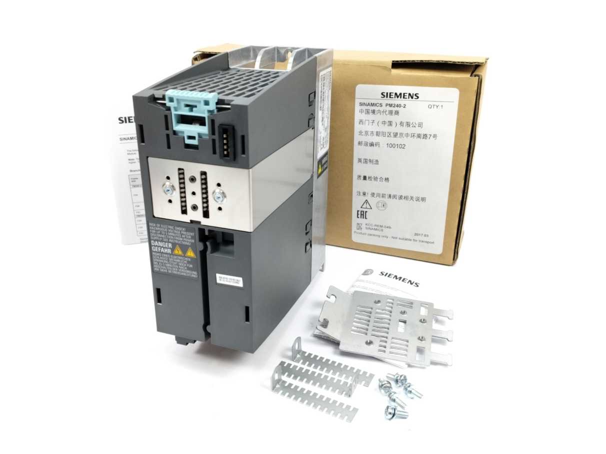 Siemens 6SL3210-1PE16-1AL1 Sinamics PM240-2 Power Module