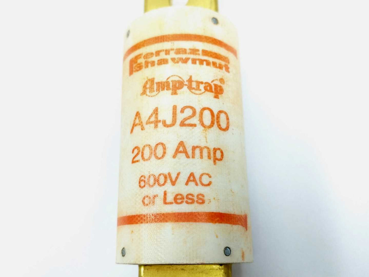 FERRAZ SHAWMUT A4J200 Amptrap 200 Amp 600V AC Or Less