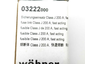 FERRAZ SHAWMUT A4J200 Amptrap 200 Amp 600V AC Or Less