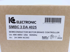 IC Electronic SMBC 3 DA 4025 P-Line AC Motor Controller With Brake