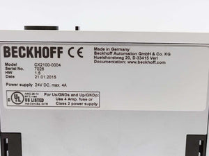 Beckhoff CX2100-0004 Power Supply Unit
