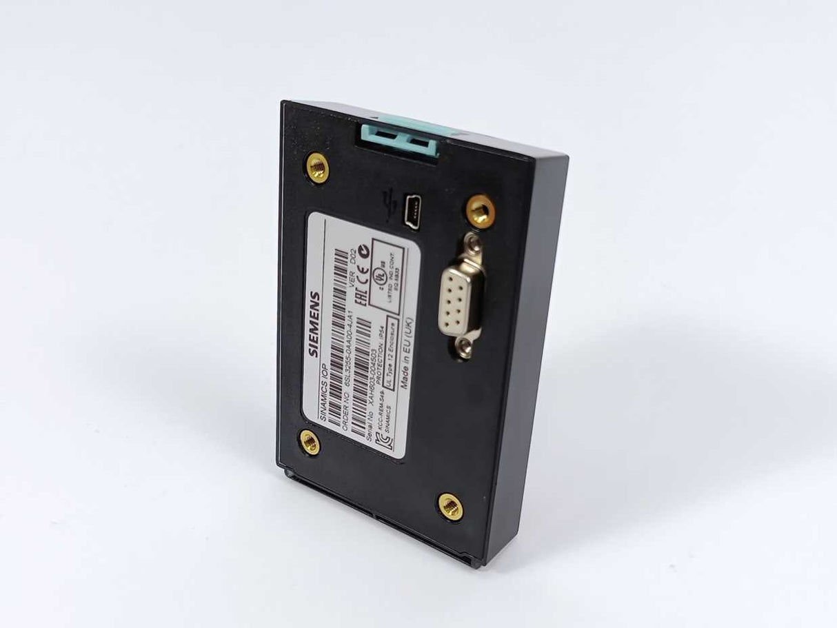 Siemens 6SL3255-0AA00-4JA1 Intelligent Operator Panel IOP