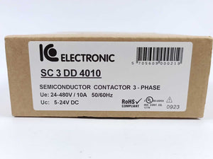 IC Electronic SC 3 DD 4010 Semiconductor Contactor 3-Phase 50/60Hz