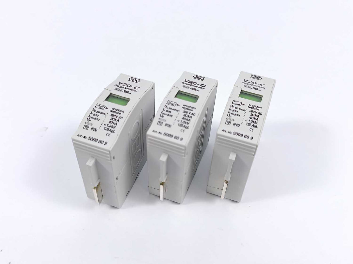 Obo Bettermann C25-B+C & V20-C 5095603 CombiController + 509960 SurgeController