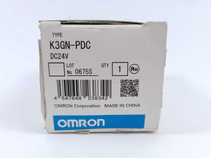 OMRON K3GN-PDC Digital Panel Meter