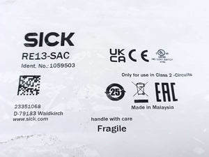 SICK 1059503 RE13-SAC Safety Switch
