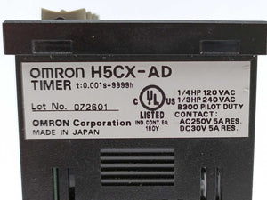 OMRON H5CX-AD Timer Relay