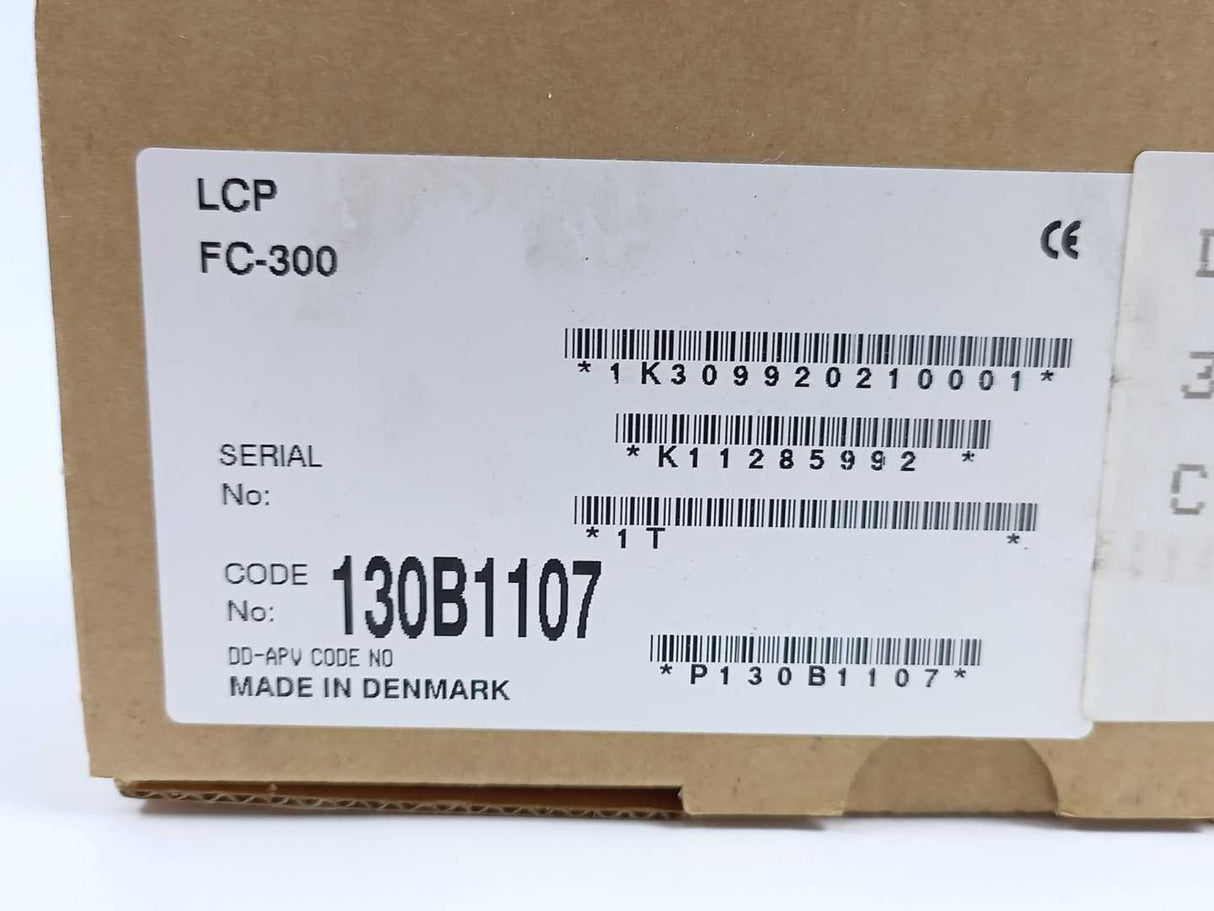 Danfoss 130B1107 Control Panel LCP102