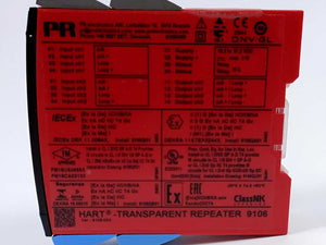 PR Electronics 9106B2B-U9 HART Transparent Repeater 9106