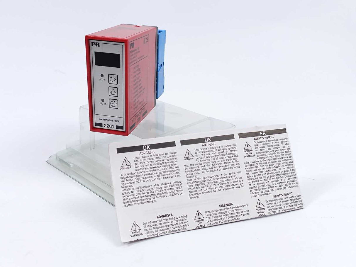 PR Electronics 2261 mV TRANSMITTER 24V