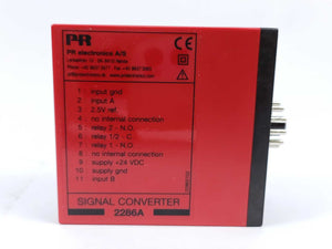 PR Electronics 2286A Signal Controller