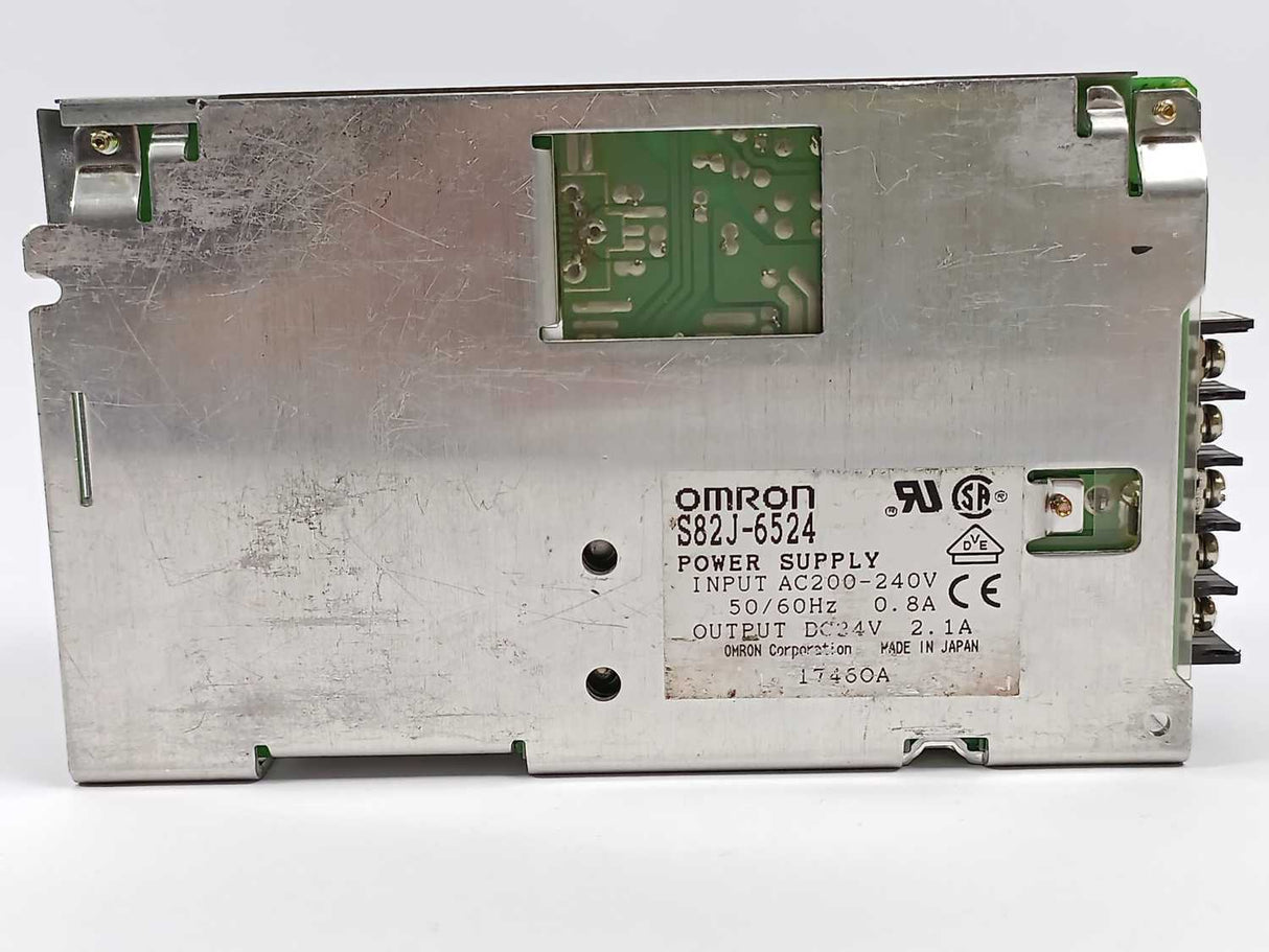 OMRON S82J-6524 Power Supply 24V, 2.1A