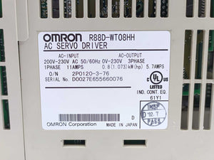 OMRON R88D-WT08HH AC Servo Driver