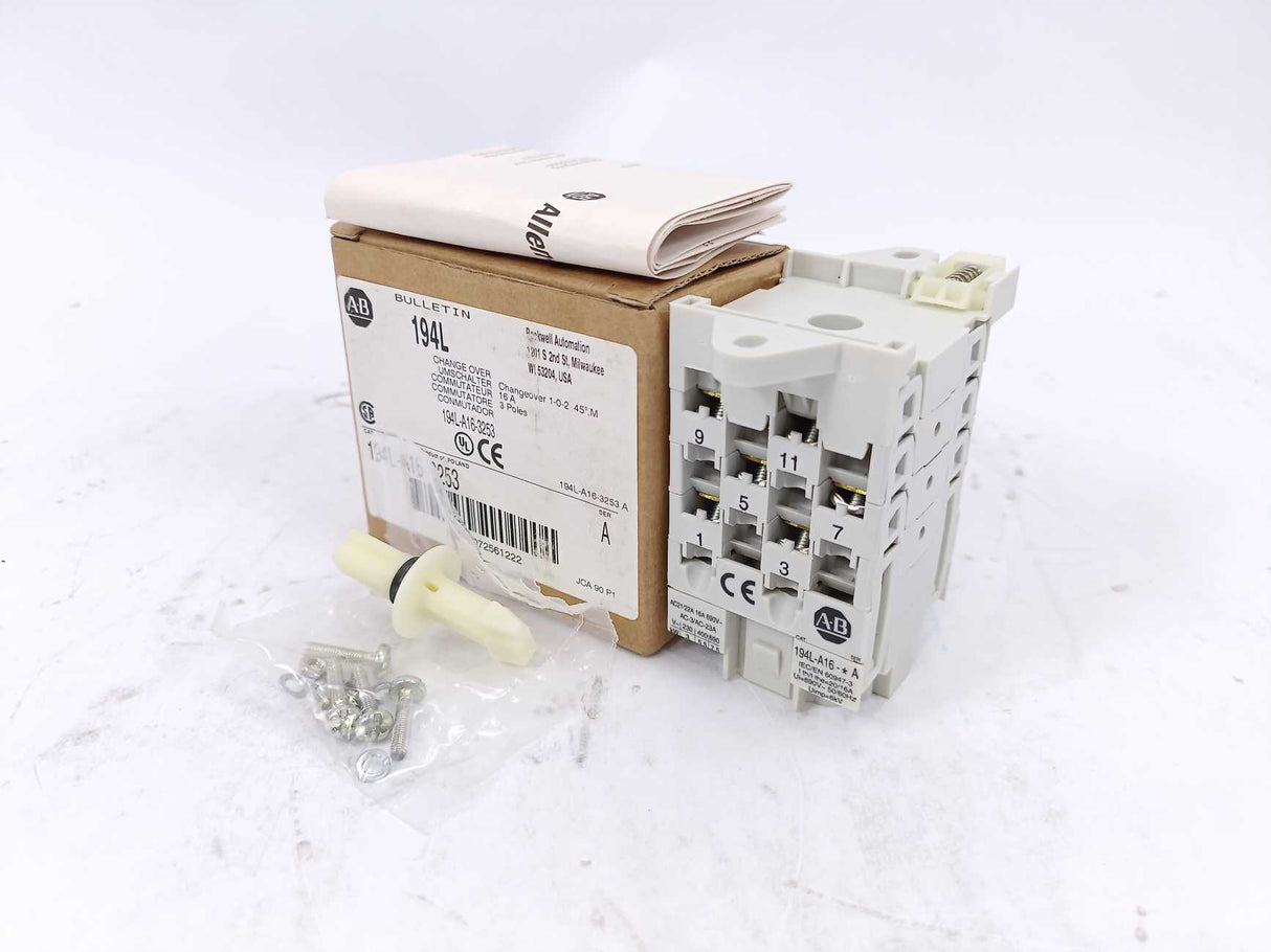 AB 194L-A16-3253 Ser. A Changeover JCA 90P1