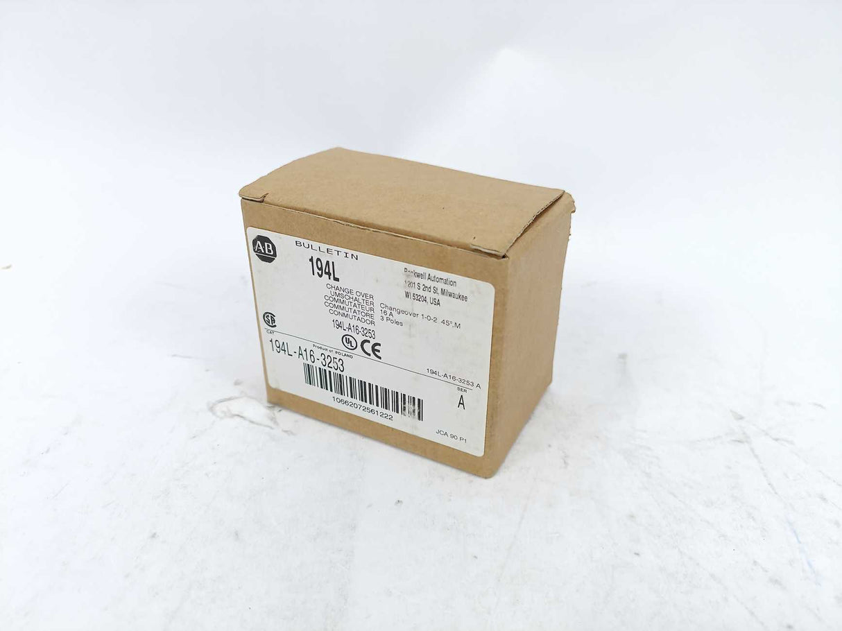 AB 194L-A16-3253 Ser. A Changeover JCA 90P1