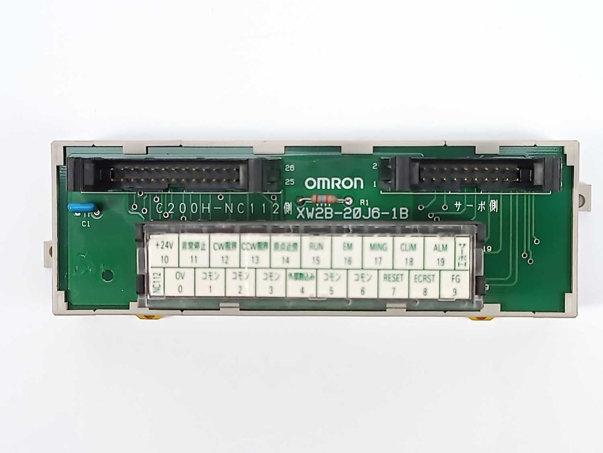 OMRON XW2B-20J6-1B DIN Rail Terminal Block