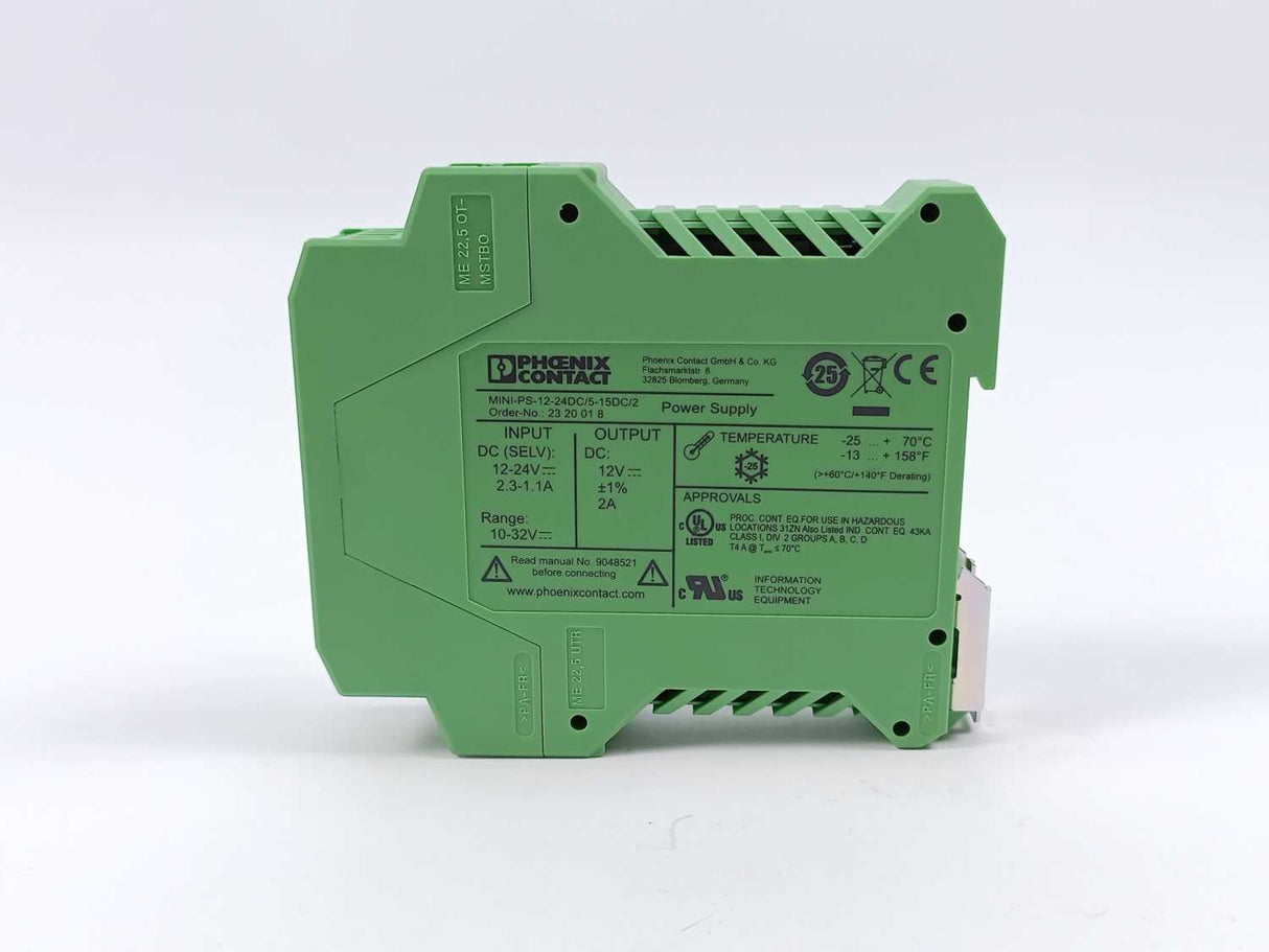 Phoenix Contact 2320018 MINI-PS-12-24DC/5-15DC/2  DC/DC converter