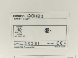 OMRON C200H-ASC11 ASCII Unit