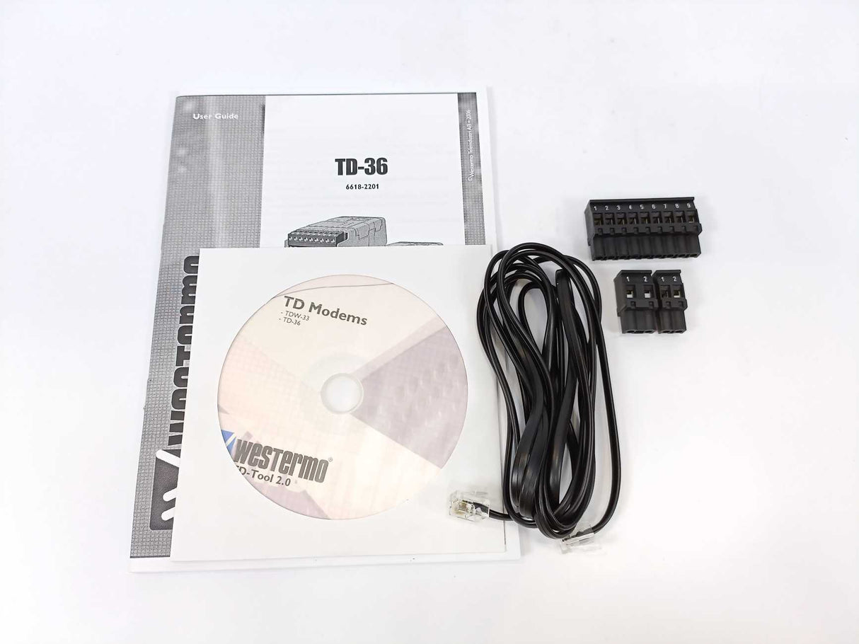 WESTERMO TD-36 LV Telefonmodem 12-27 VAC; 12-18 VDC