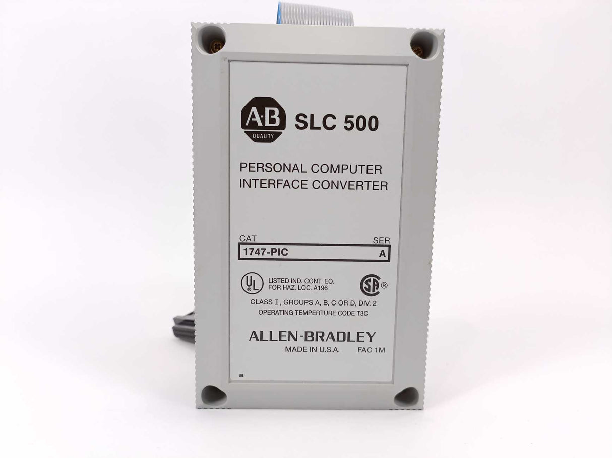 AB 1747-PIC Ser.A SLC 500 Personal Computer Interface Converter