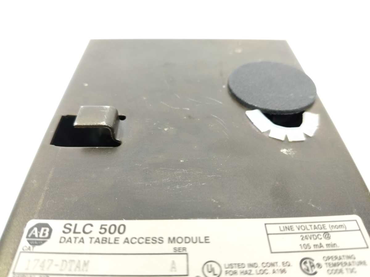 AB 1747-DTAM SLC 500 Data Table Access Module SER.D FRN. 3.02