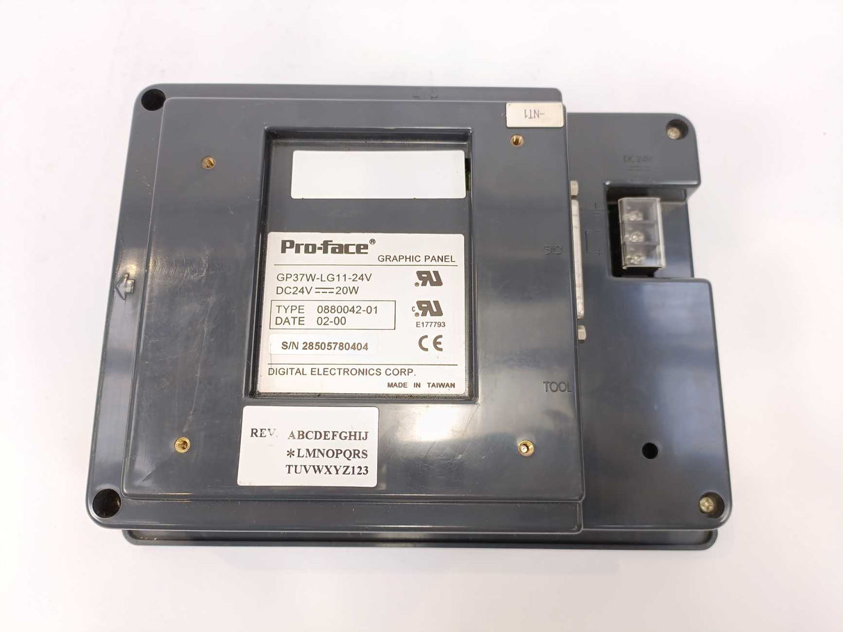 Pro-Face GP37W-LG11-24V Graphic Control Panel