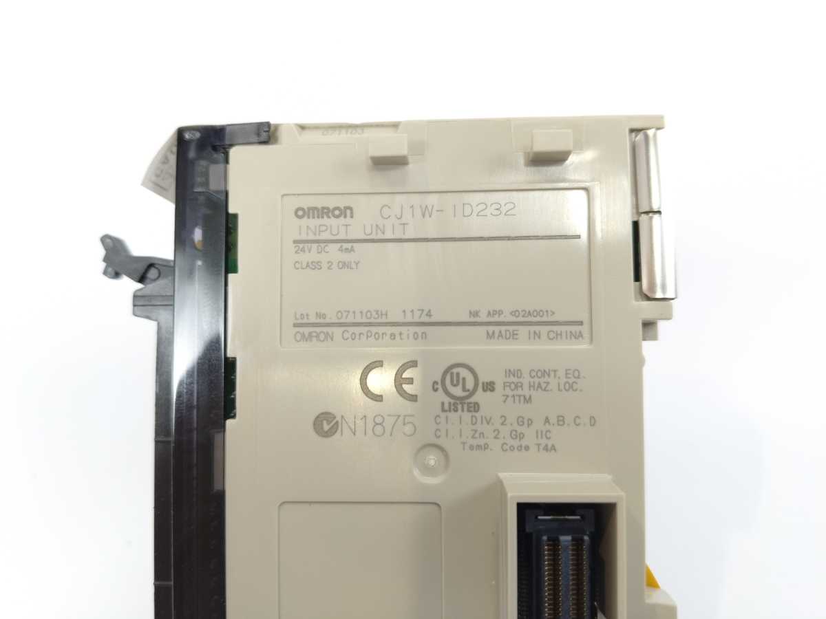 OMRON CJ1W-ID232 Digital Input Unit 24V DC 4mA
