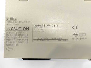 OMRON CS1W-ID231 Input Unit 24V DC 6mA