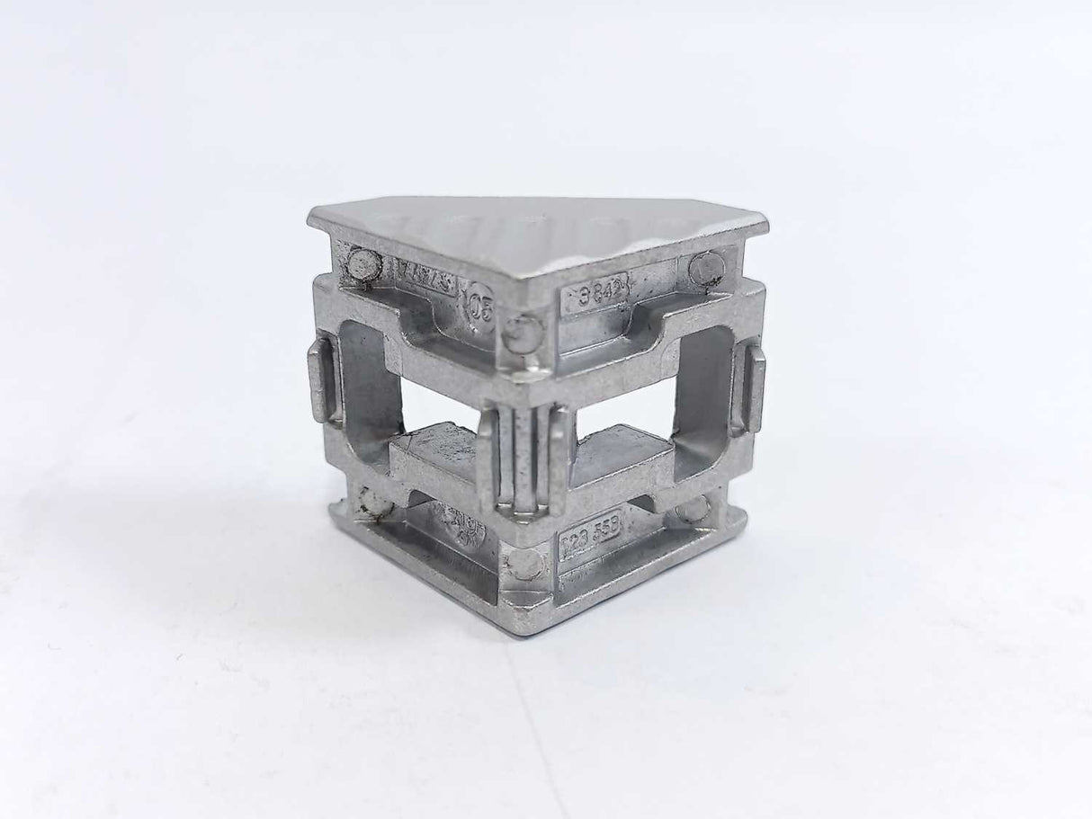Bosch Rexroth 3842551606 Winkel 45x45 Silver Set Gusset / Angle Bracket