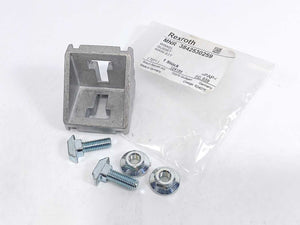 Bosch Rexroth 3842551606 Winkel 45x45 Silver Set Gusset / Angle Bracket