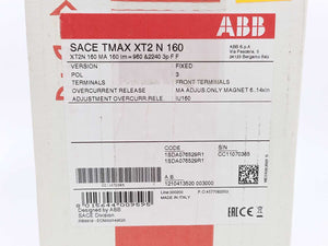 ABB 1SDA076529R1 SACE TMAX XT2 N 160 Circuit Breaker