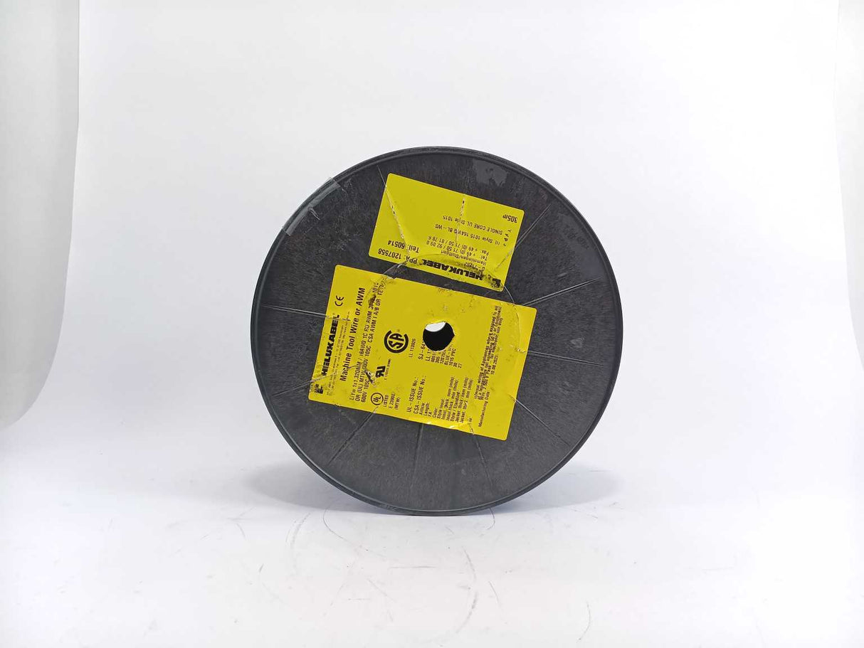 HELUKABEL 60514 Single Core UL Style 1015 16AWG Wire. 150m Spool