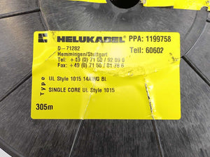 HELUKABEL 60602 Single Core UL Style 1015 14AWG Wire. 250m Spool