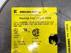 HELUKABEL 60602 Single Core UL Style 1015 14AWG Wire. 250m Spool