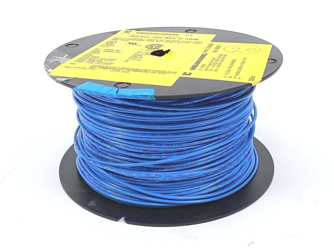 HELUKABEL 60302 Single Core UL Style 1015 20AWG Wire. 200m Spool