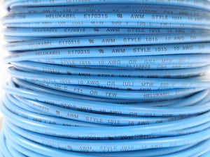 HELUKABEL 60802 Single Core UL Style 1015 10AWG Wire. 50m Spool