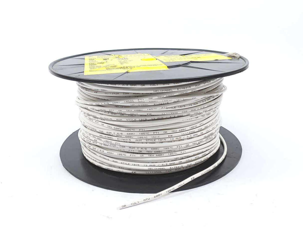 HELUKABEL 60705 Single Core UL Style 1015 12AWG Wire. 100m Spool