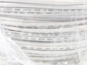 HELUKABEL 60705 Single Core UL Style 1015 12AWG Wire. 305m Spool