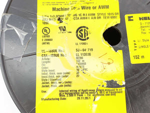 HELUKABEL 60705 Single Core UL Style 1015 12AWG Wire. 98m Spool