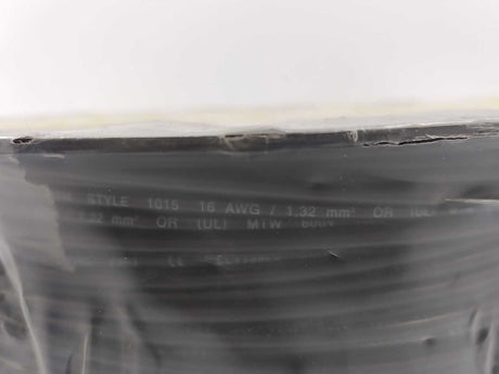 HELUKABEL 60501 Single Core UL Style 1015 16AWG Black Wire. 152m Spool