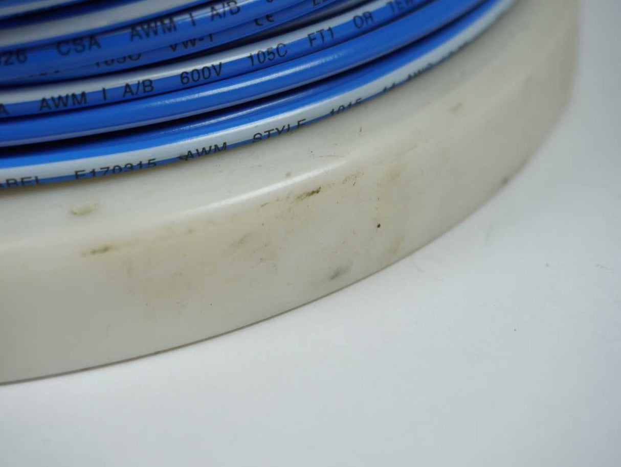 HELUKABEL 60614 Machine Tool Wire / AWM LiYw 1x2.08QMM 14AWG 1C Blue-White 252m