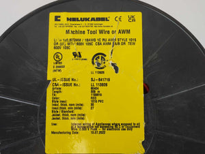 HELUKABEL 60404 Machine Tool Wire / AWM LiYw 1x0.82QMM 18AWG 1C Red 305m.