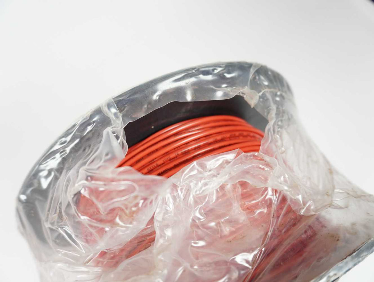HELUKABEL 60604 LiYw 1x2.08QMM / 14AWG Machine Tool Wire - Red, 152m Reel