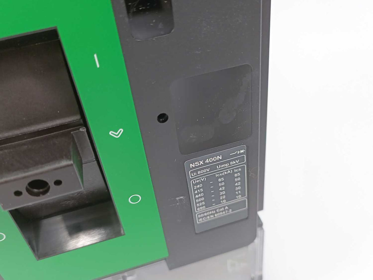 Schneider Electric C40N42D400 Circuit Breaker ComPacT NSX400N, 50kA at 415VAC