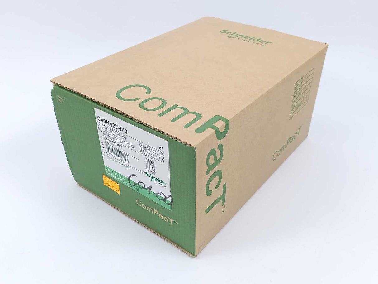 Schneider Electric C40N42D400 Circuit Breaker ComPacT NSX400N, 50kA at 415VAC