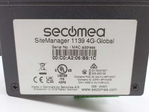 Secomea SiteManager 1139 4G-Global Cellular Communication Router