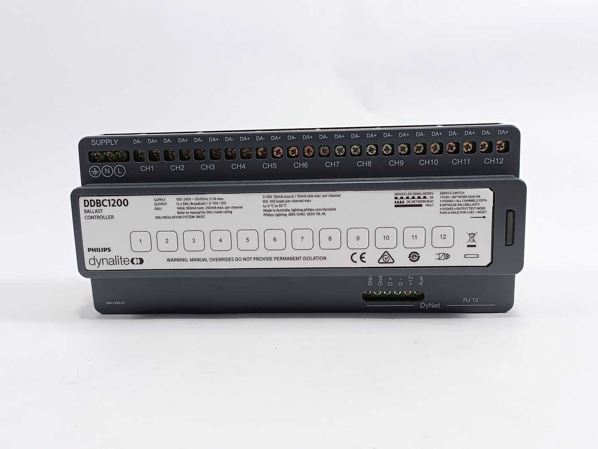 Philips DDBC1200 Dynalite HF Ballast Controller 12-Ch