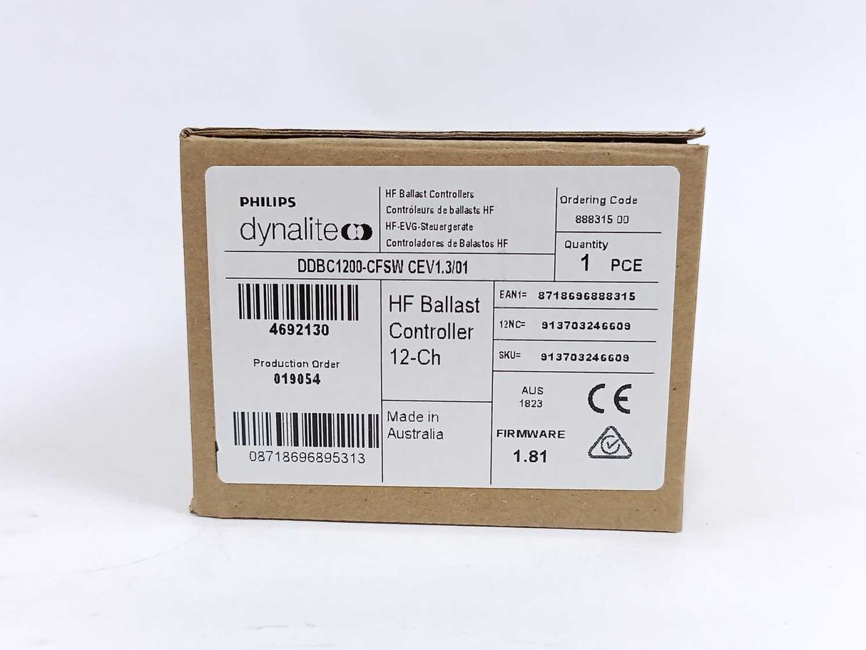 Philips DDBC1200 Dynalite HF Ballast Controller 12-Ch